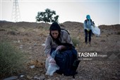 پاکسازی  دامنه کوه دراک شیراز