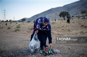 پاکسازی  دامنه کوه دراک شیراز