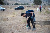 پاکسازی  دامنه کوه دراک شیراز