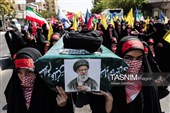 "313 ألف فدائی من أجل إیران".. حشود شعبیة تملأ ساحات العاصمة طهران