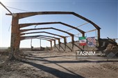 حضور وزیر راه دد راهدارخانه نیک‌پی