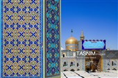 نصب کتیبه‌های ولادت‌ امام حسن عسکری علیه‌السلام در حرم مطهر رضوی