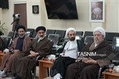 جلسه شورای عالی حوزه علمیه در محضر آیت‌الله عاملی برگزار شد