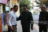 بازدید سردار حسین زارع کمالی فرمانده سپاه همدان از دفتر خبرگزاری تسنیم