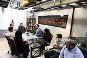 بازدید سردار حسین زارع کمالی فرمانده سپاه همدان از دفتر خبرگزاری تسنیم