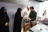 بازدید سردار حسین زارع کمالی فرمانده سپاه همدان از دفتر خبرگزاری تسنیم