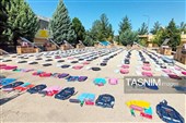 توزیع 1001 بسته نوشت‌افزار و 14 سری جهیزیه در لوداب