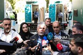 سیدعباس صالحی، وزیر فرهنگ و ارشاد اسلامی در جمع خبرنگاران