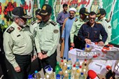  نمایشگاه جدیدترین کشفیات پلیس مبارزه با مواد مخدر تهران