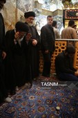 آخرین زیارت‌های آیت‌الله‌ شبیری زنجانی در حرم حضرت معصومه(س)