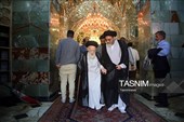 آخرین زیارت‌های آیت‌الله‌ شبیری زنجانی در حرم حضرت معصومه(س)