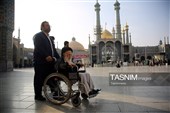 آخرین زیارت‌های آیت‌الله‌ شبیری زنجانی در حرم حضرت معصومه(س)