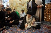 آخرین زیارت‌های آیت‌الله‌ شبیری زنجانی در حرم حضرت معصومه(س)