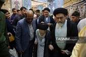 آخرین زیارت‌های آیت‌الله‌ شبیری زنجانی در حرم حضرت معصومه(س)
