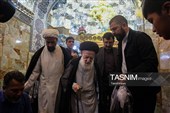 آخرین زیارت‌های آیت‌الله‌ شبیری زنجانی در حرم حضرت معصومه(س)
