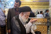 آخرین زیارت‌های آیت‌الله‌ شبیری زنجانی در حرم حضرت معصومه(س)