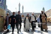 آخرین زیارت‌های آیت‌الله‌ شبیری زنجانی در حرم حضرت معصومه(س)