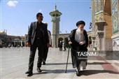 آخرین زیارت‌های آیت‌الله‌ شبیری زنجانی در حرم حضرت معصومه(س)