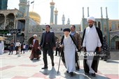 آخرین زیارت‌های آیت‌الله‌ شبیری زنجانی در حرم حضرت معصومه(س)