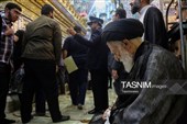 آخرین زیارت‌های آیت‌الله‌ شبیری زنجانی در حرم حضرت معصومه(س)