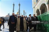 آخرین زیارت‌های آیت‌الله‌ شبیری زنجانی در حرم حضرت معصومه(س)