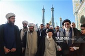 آخرین زیارت‌های آیت‌الله‌ شبیری زنجانی در حرم حضرت معصومه(س)