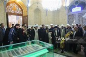 آخرین زیارت‌های آیت‌الله‌ شبیری زنجانی در حرم حضرت معصومه(س)
