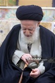 آخرین زیارت‌های آیت‌الله‌ شبیری زنجانی در حرم حضرت معصومه(س)