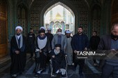 آخرین زیارت‌های آیت‌الله‌ شبیری زنجانی در حرم حضرت معصومه(س)