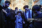 آخرین زیارت‌های آیت‌الله‌ شبیری زنجانی در حرم حضرت معصومه(س)