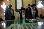 آخرین زیارت‌های آیت‌الله‌ شبیری زنجانی در حرم حضرت معصومه(س)