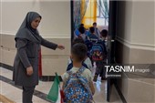 جشن شکوفه‌ها در ورامین؛ اولین قدم کلاس‌اولی‌ها به سوی مدرسه
