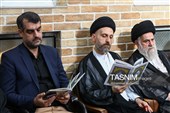 مراسم وداع با پیکر آیت‌الله شبیری زنجانی