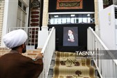 مراسم وداع با پیکر آیت‌الله شبیری زنجانی