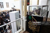 مراسم وداع با پیکر آیت‌الله شبیری زنجانی