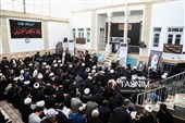 مراسم وداع با پیکر آیت‌الله شبیری زنجانی