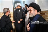 مراسم وداع با پیکر آیت‌الله شبیری زنجانی