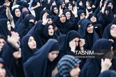 مراسم تعویض پرچم حرم مطهر حضرت فاطمه معصومه(س)