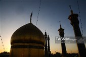 مراسم تعویض پرچم حرم مطهر حضرت فاطمه معصومه(س)