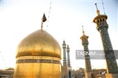 مراسم تعویض پرچم حرم مطهر حضرت فاطمه معصومه(س)