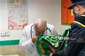 عیادت سفیران کریمه از بیماران بیمارستان‌های قم