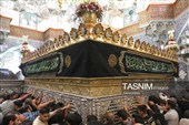 سیاه‌پوشی ضریح حضرت معصومه(س)
