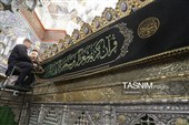 سیاه‌پوشی ضریح حضرت معصومه(س)