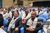 تجلیل پیشکسوتان جهاد و مقاومت در گلستان
