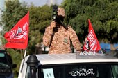 رژه خودرویی بمناسبت  هفته دفاع مقدس در همدان