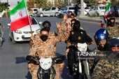 رژه خودرویی بمناسبت  هفته دفاع مقدس در همدان