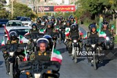 رژه خودرویی بمناسبت  هفته دفاع مقدس در همدان
