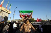 رژه خودرویی بمناسبت  هفته دفاع مقدس در همدان
