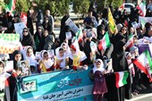 خروش مردم سمنان در رزمایش عظیم و نم جانفدایان ایران