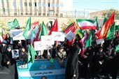 خروش مردم سمنان در رزمایش عظیم و نم جانفدایان ایران